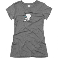 Ladies Slim Fit Super Soft Triblend Tee
