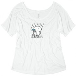 Ladies Flowy Slouchy Tee