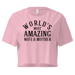 Ladies Festival Cali Crop Top Tee