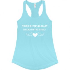 Ladies Slim Fit Racerback Tank Top