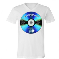 Unisex V-Neck Jersey Tee