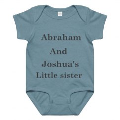 Jai'ana's little sister onesie