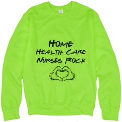 Unisex Neon Crewneck Sweatshirt