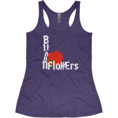 Ladies Slim Fit Super Soft Racerback Triblend Tank