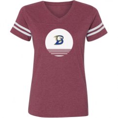 Ladies Relaxed Fit Vintage Sports Tee