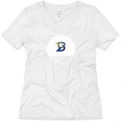 Ladies Relaxed Fit V-Neck Tee