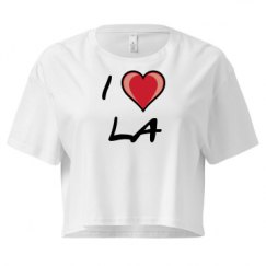 Ladies Festival Cali Crop Top Tee