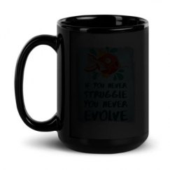 15oz Black Glossy Mug