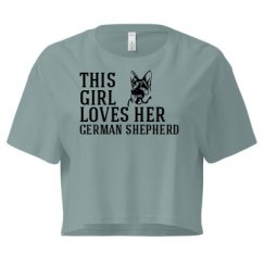 Ladies Festival Cali Crop Top Tee