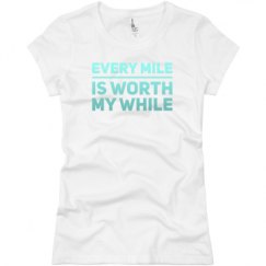 Ladies Slim Fit Basic Promo Jersey Tee
