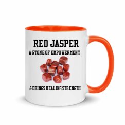 11oz Ceramic Mug with Color Inside