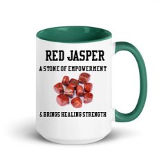 15oz Ceramic Mug with Color Inside