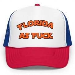 Florida as Fuck trucker hat