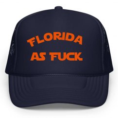 Solid color trucker hat