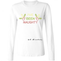 Ladies Relaxed Fit Basic Long Sleeve Tee