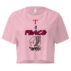 Ladies Festival Cali Crop Top Tee