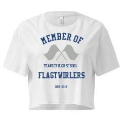 Ladies Festival Cali Crop Top Tee