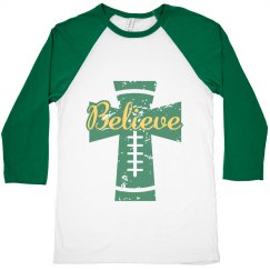 Believe: Football White/Green