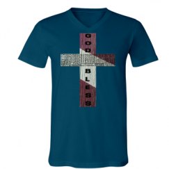 Unisex V-Neck Jersey Tee