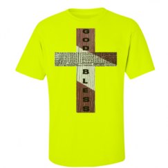 Unisex Ultra Cotton Safety Neon Crewneck Tee
