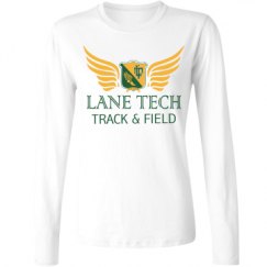 Ladies Relaxed Fit Basic Long Sleeve Tee