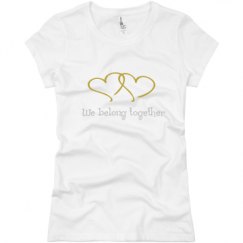 Ladies Slim Fit Basic Promo Jersey Tee