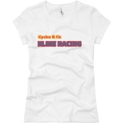 Ladies Slim Fit Basic Promo Jersey Tee