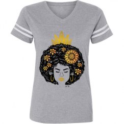 Ladies Relaxed Fit Vintage Sports Tee