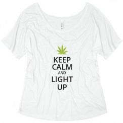 Ladies Flowy Slouchy Tee