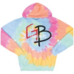 Unisex Tie-Dye Fleece Hoodie