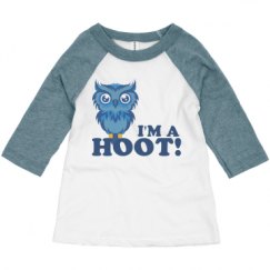 Toddler 3/4 Sleeve Raglan Tee