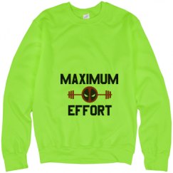 Unisex Neon Crewneck Sweatshirt