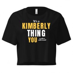 Ladies Festival Cali Crop Top Tee