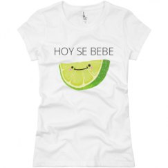 Ladies Slim Fit Basic Promo Jersey Tee