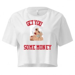 Ladies Festival Cali Crop Top Tee