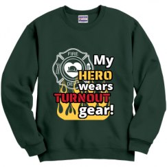 Unisex Film and Foil Crewneck Sweatshirt