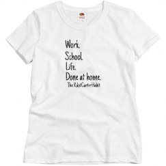 KdotCarterHabit Done At Home Tee [DISTRESSED]