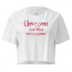 Ladies Festival Cali Crop Top Tee