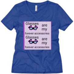 Ladies Relaxed Fit V-Neck Tee