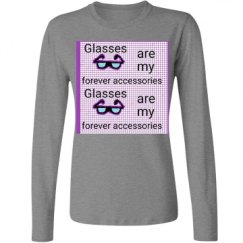 Ladies Relaxed Fit Basic Long Sleeve Tee