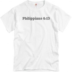 PhilIppians 4:13 UNISEX Tee