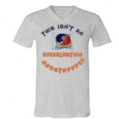 Unisex V-Neck Jersey Tee