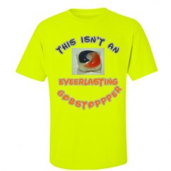 Unisex Ultra Cotton Safety Neon Crewneck Tee