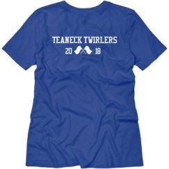 Ladies Relaxed Fit V-Neck Tee