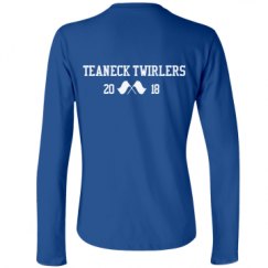 Ladies Relaxed Fit Basic Long Sleeve Tee