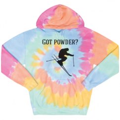 Unisex Tie-Dye Fleece Hoodie