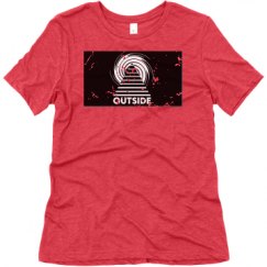 Ladies Relaxed Fit Super Soft Triblend Tee