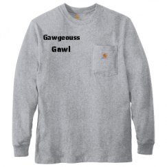 Unisex Carhartt Pocket Long Sleeve Tee