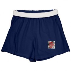 Slim Fit Cheer Shorts