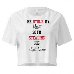 Ladies Festival Cali Crop Top Tee